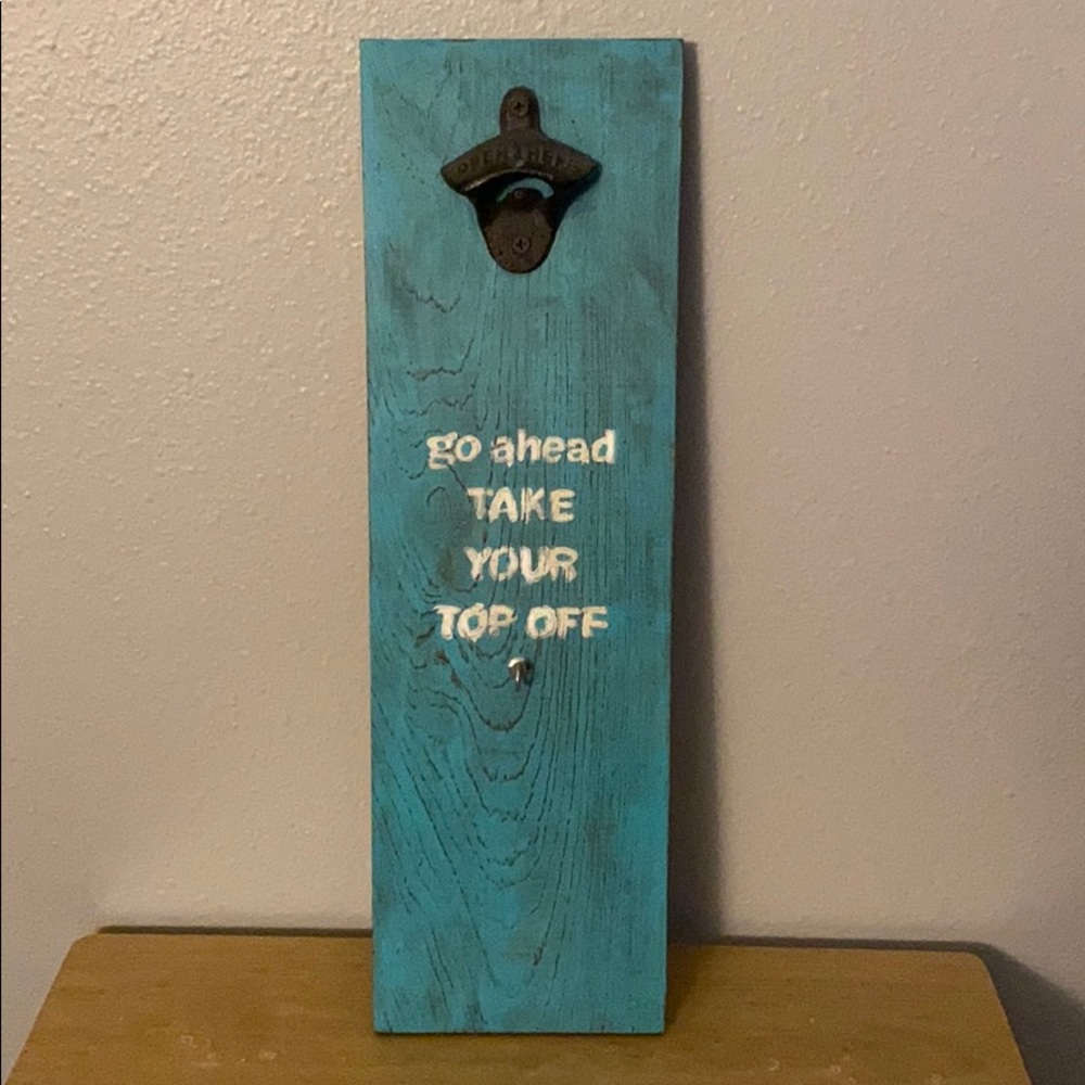 Bottle opener decor